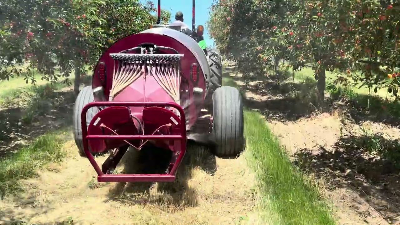 Smart Apply Field Trial In Cherries with LectroBlast Sprayer