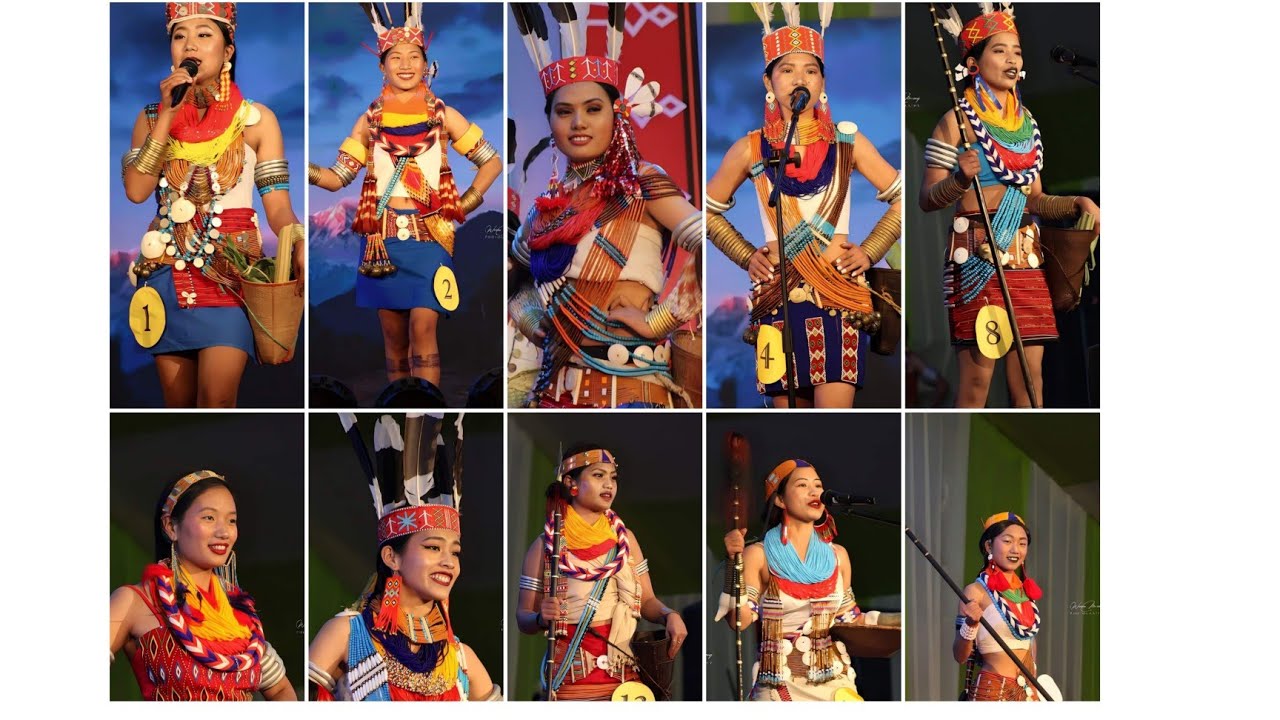 Fashion show at Longding District (Miss Wancho Oriah) 2023