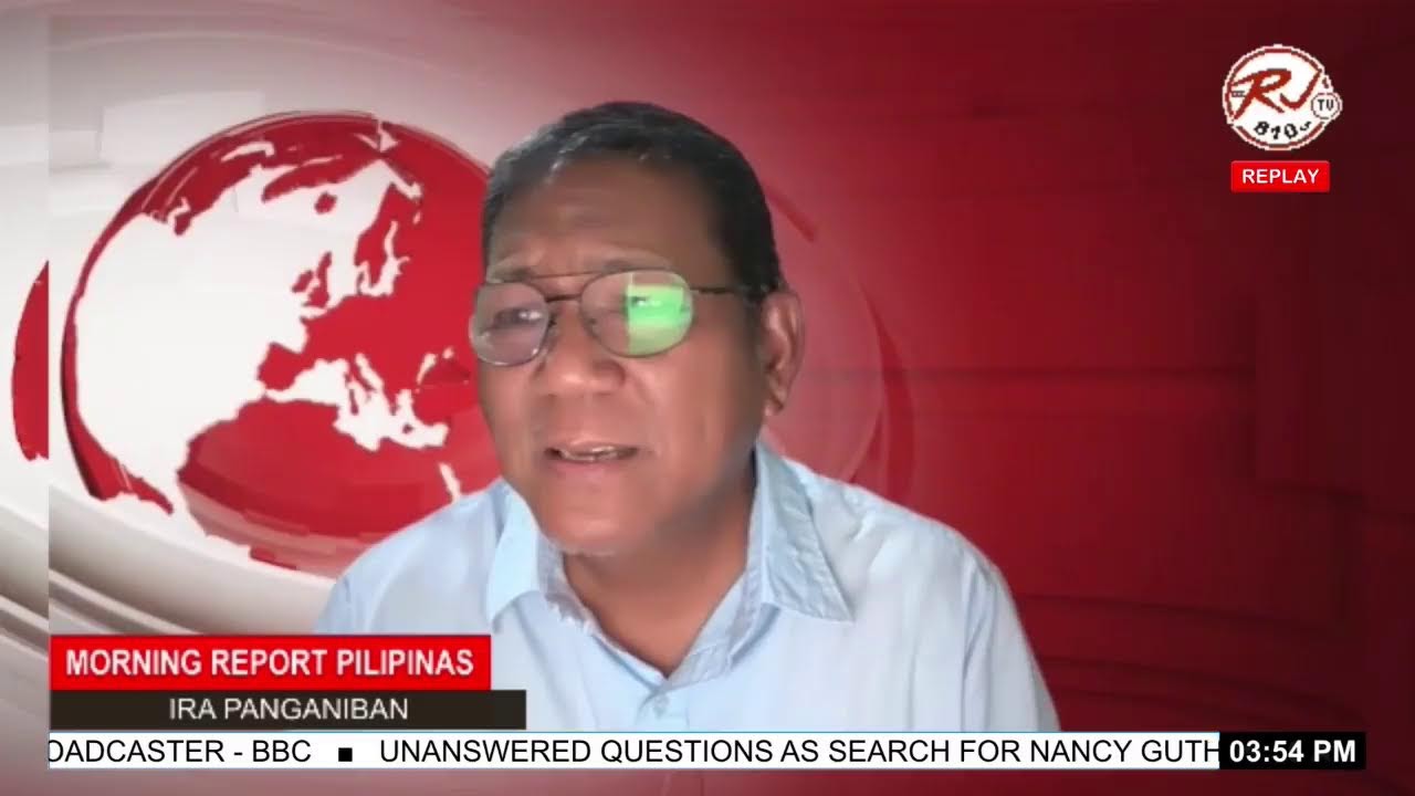 𝗠𝗼𝗿𝗻𝗶𝗻𝗴 𝗥𝗲𝗽𝗼𝗿𝘁 𝗣𝗶𝗹𝗶𝗽𝗶𝗻𝗮𝘀 - 𝗥𝗲𝗽𝗹𝗮𝘆 Hosted by Ira Panganiban - March 09, 2026