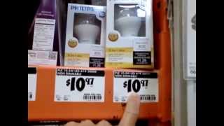 Led Lights window shopping @ Lowes & Home depot