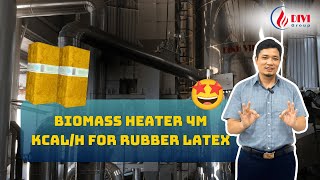 Revolutionizing Industrial Heating: Inside the 4 Million kCal/h Biomass Boiler