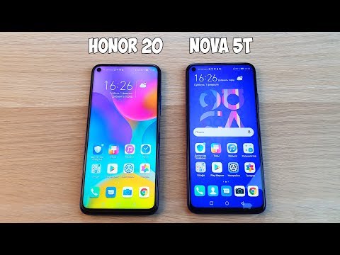 HONOR 20 VS HUAWEI NOVA 5T - ЕСТЬ ЛИ РАЗНИЦА? ПОЛНОЕ СРАВНЕНИЕ!