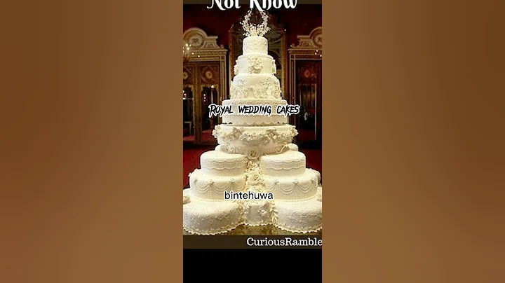 Royal wedding cakes decoration 2023#newvideo #wedding #weddingcake #decoration @bintehuwa936