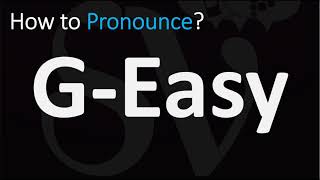 How to Pronounce G-Easy? (CORRECTLY) screenshot 3