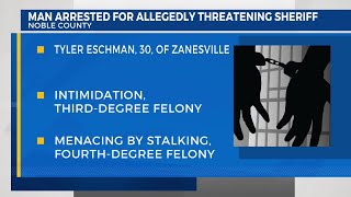Ohio man charged for allegedly threatening, stalking sheriff