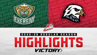 Everett Silvertips at Portland Winterhawks 12/31 | WHL Highlights 2025-26