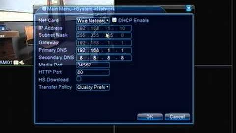 2M 6000 SERIES DVR | How to assign IP address to your DVR