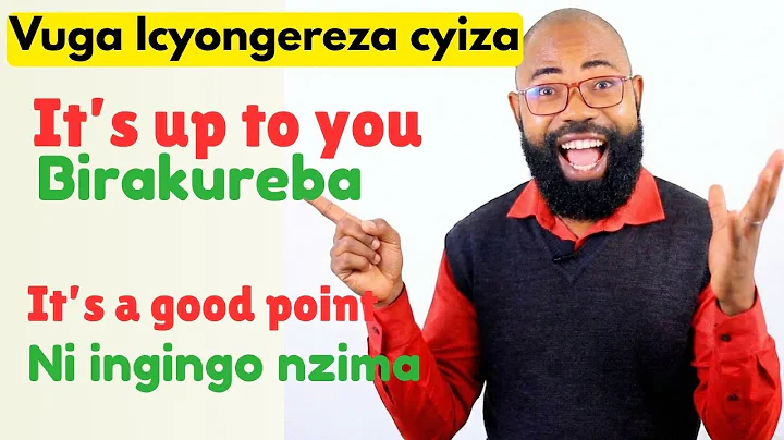 Ngizi Interuro Zifasha KUVUGA ICYONGEREZA Mu gihe Gito