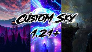 Minecraft Custom Sky Overlays | 50  Skys | 1.21 