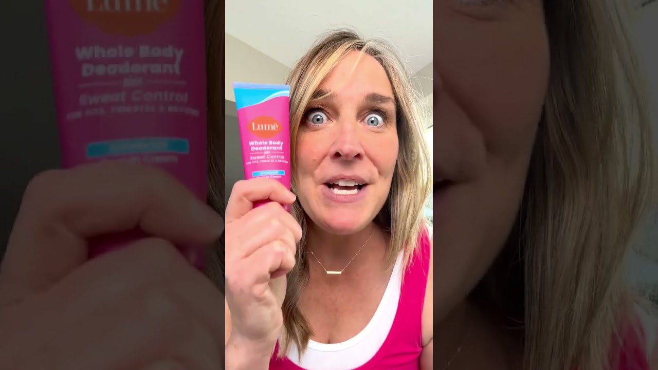 You asked, we delivered. Introducing&hellip; Lume Whole Body Deodorant PLUS Sweat Control!