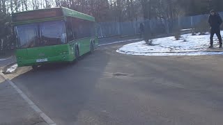 картинка: Автобус №2 (Барановичи). Санаторий Магистральный - Спецавтобаза