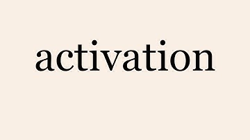 activation