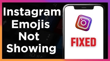Instagram Emojis Not Showing - How To Fix Instagram Emojis Not Showing / Missing