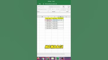 Cara Mengetahui Berapa Persen Kenaikan Gaji Di Microsoft Excel #jagoexcel #exceltips #exceltricks