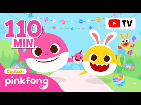 [TV📺] Frohe Ostern! 🪺🐰 | Ostern Kinderlieder | Baby Shark Deutsch | Pinkfong, Baby Hai! Kinderlieder