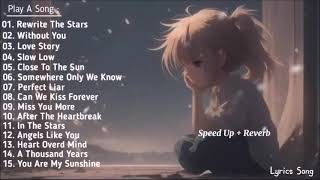 Playlist Lagu Barat Top Hits 2024 (Speed Up + Reverb) || Lagu Barat Terbaru