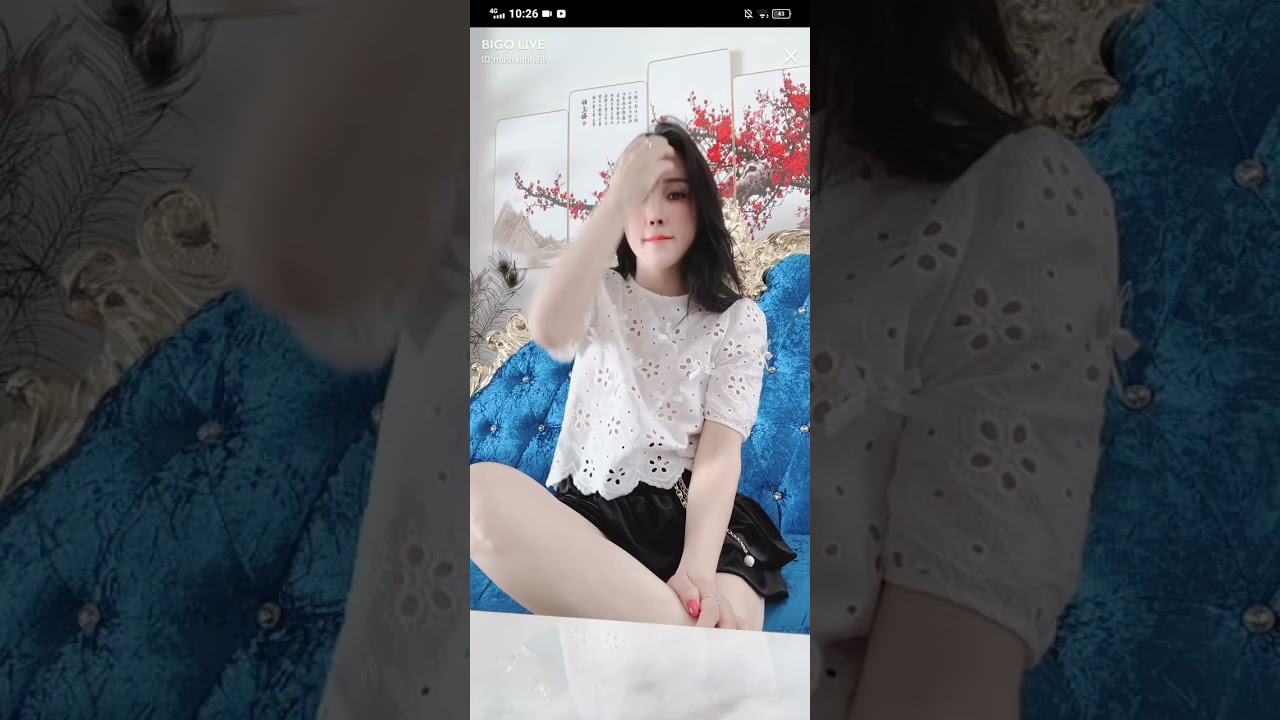 bigo live cewek cantik bening pamer paha mulus 02 