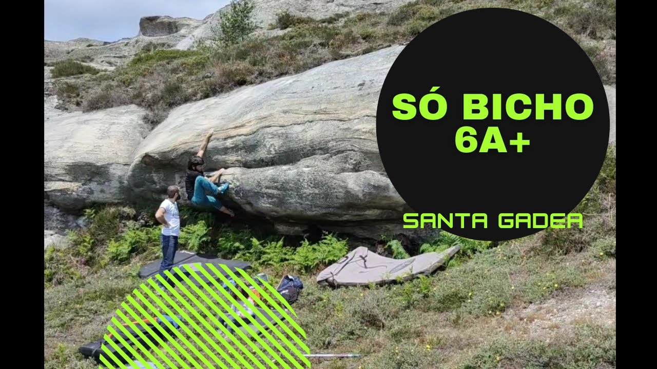 Só Bicho 6a+, Santa Gadea Boulder