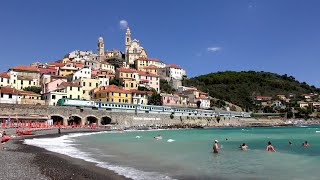 Trains Around Genoa, North Italian Beautiful Locations