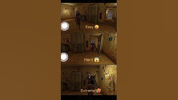 Evil Nun Easy Mode😜 || Evil Nun Hard Mode 😱 || Evil Nun Extreme Mode🥵 #shotrs #evilnun #ytshorts