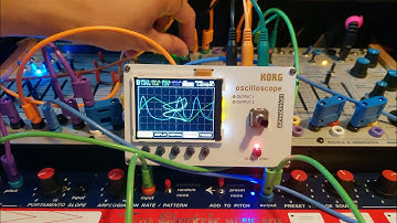 Easel Drawing (Buchla Music Easel + Korg NTS-2 Oscilloscope)