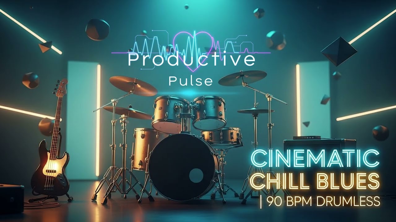 Cinematic Chill Blues (drumless)  