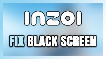 How to FIX inZOI Black Screen!