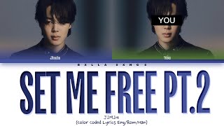 [Karaoke] Jimin + You Set Me Free Pt.2 | 2 Members | | Eng|Rom|Han | BxllaSxngs