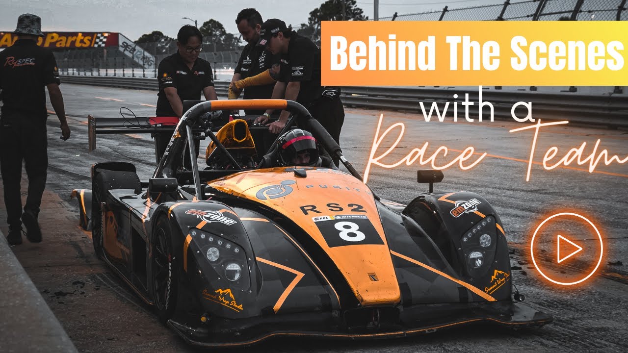Behind the Scenes with a Professional Race Team! - YouTube