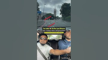 Test Failed: The Bus Lane Dilemma! Learner Driver