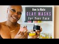 How to Make Clay Face Masks: Turmeric, Rose Clay, &amp; Charcoal | Faith Chat: Your Journey is Yours