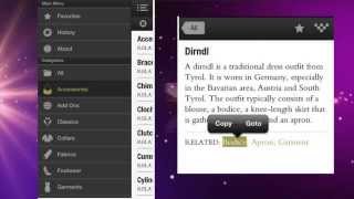 Best Apps for Fashion Week: FAD - iPhone Fashion Dictionary screenshot 5