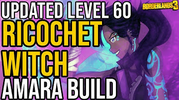 UPDATED BEST DRIVER AMARA BUILD! Solo All Content + Gamesave! // Ricochet Witch  // Borderlands 3