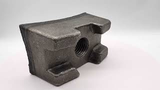 Item 7781 Hammer 127×71.874×70.633 mm Hardfaced for Komptech Terminator