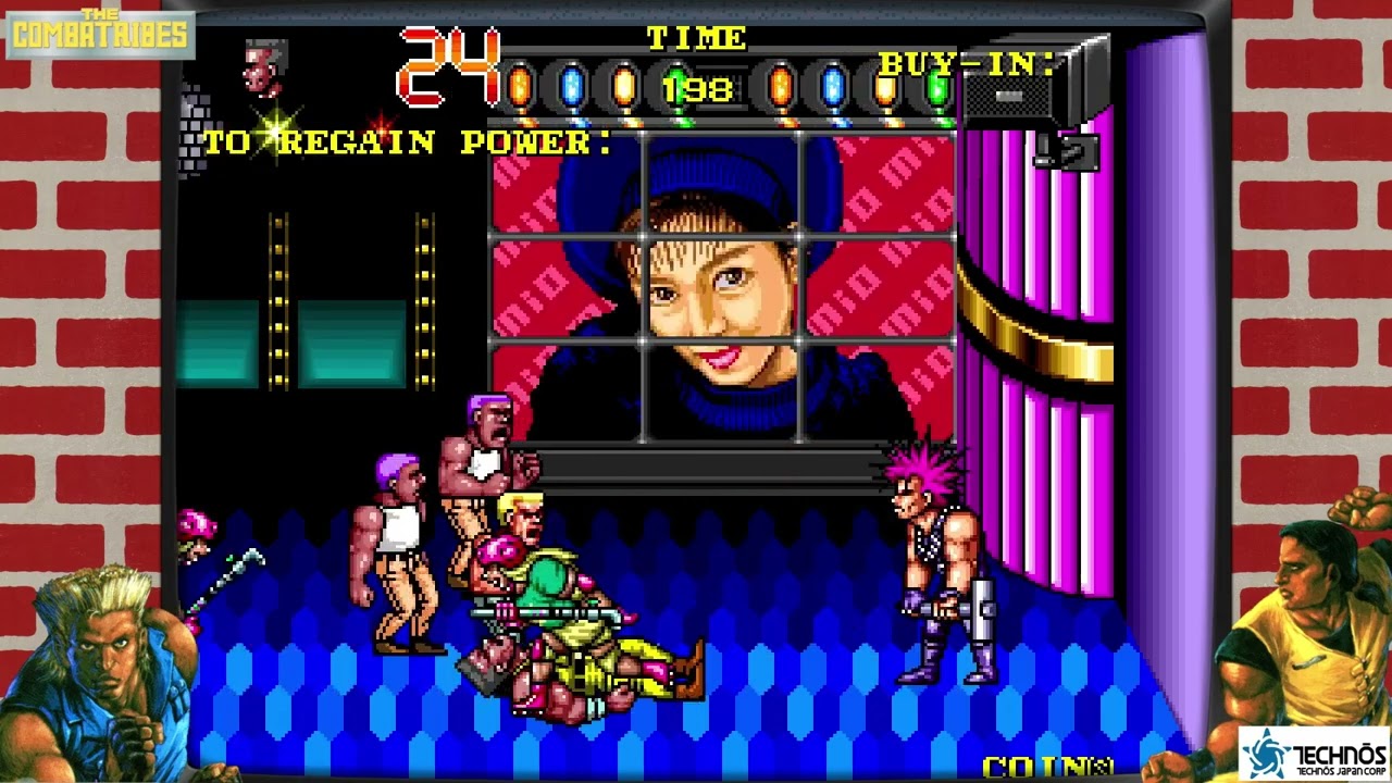 The Combatribes - Arcade - LongPlay - Technos Japan - 1990