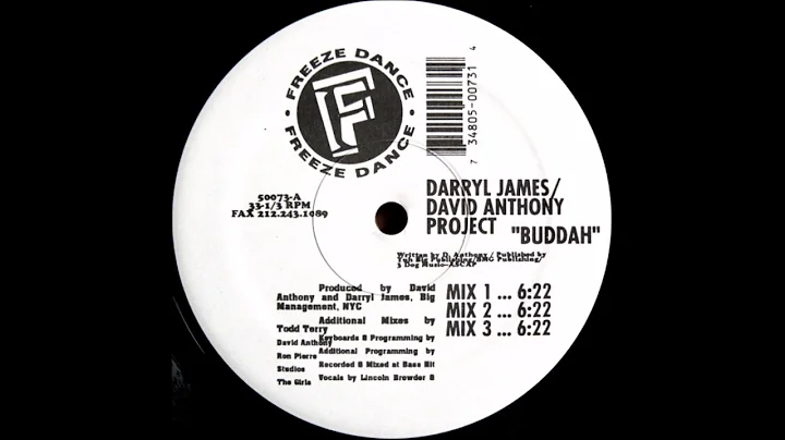 Darryl James/ David Anthony Project - Buddah