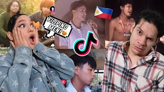 How can Filipino Men Sound Like this!? | Latinos react to Viral Filipino Singing TikToks