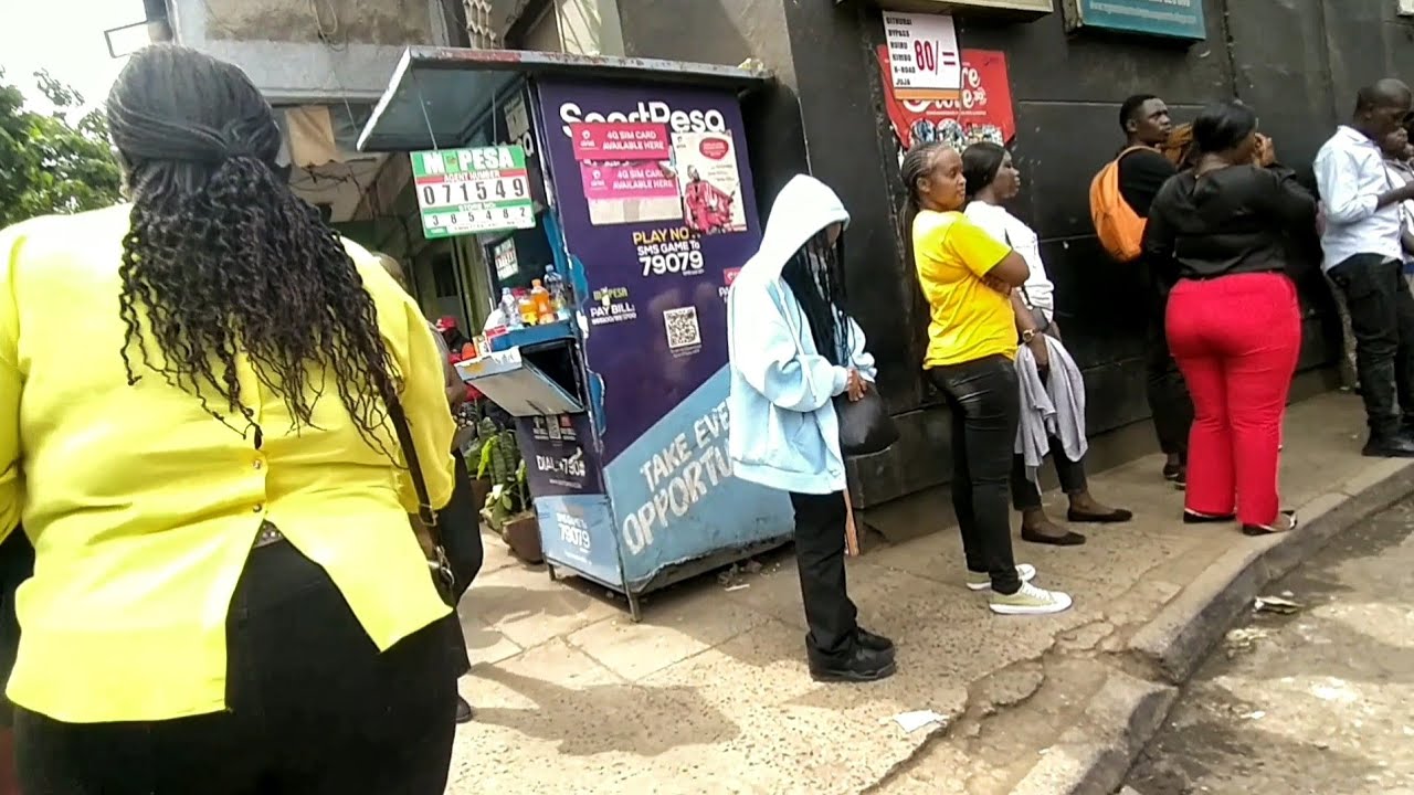 Nice 👍 busiest streets in Nairobi Kenya 