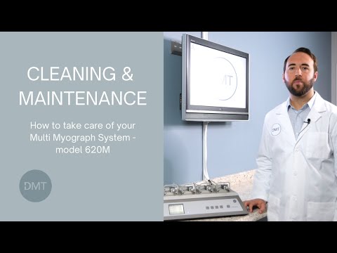 Cleaning & Maintenance | Multi Myograph System 620M