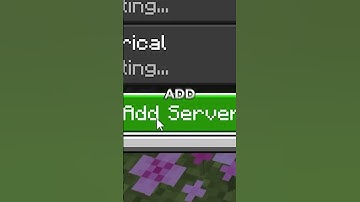 How to Join The Server on Minecraft Bedrock!
