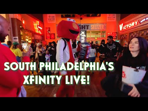 Xfinity Live Philly Menu