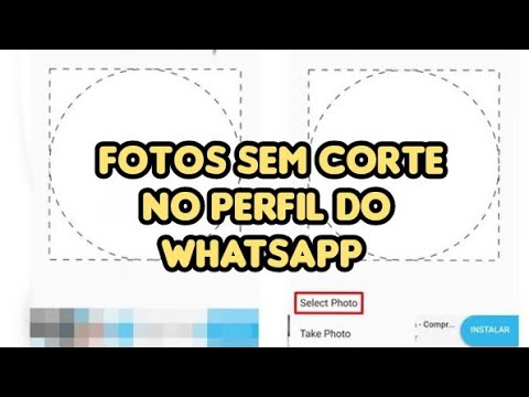 Como inserir fotos sem corte no perfil do WhatsApp