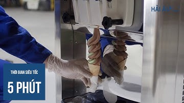 Máy Làm Kem Tươi Siêu Tốc HAK 322 Chuẩn Mực Mới Trong Kinh Doanh