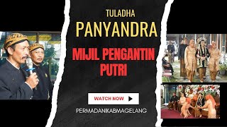 Tuladha Panyandra mijil pengantin putri - Permadani Kabupaten Magelang