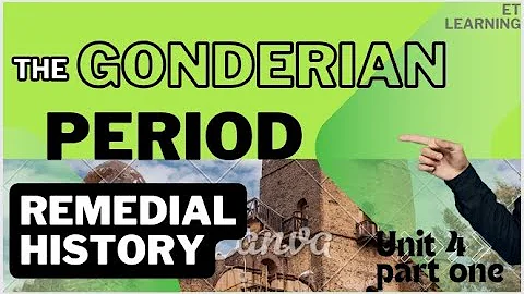 ▶The Gonderian period//chapter 4 part one //history for remedial - DayDayNews