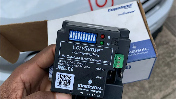 HVAC MOTOR PROTECTECTOR EMERSON CORE SENSE FOR SCROLL COMPRESSOR EXPLAINED .