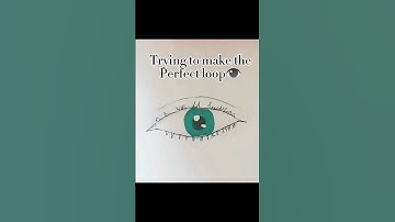 Trying to make the perfect eye loop 👁️#youtubeshorts #viral #loop #eye