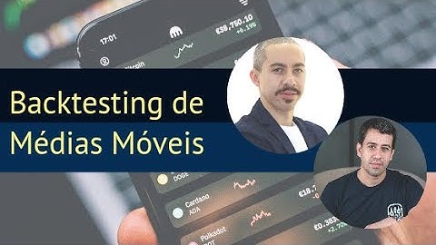 Backtesting de médias móveis no Python! API Binance + BT