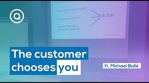 It is the customer that chooses you | AIO ft. Michael Ballé