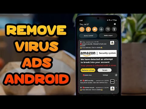 Как удалить уведомление о вирусе на любом телефоне Android | 100 работающее простое решение